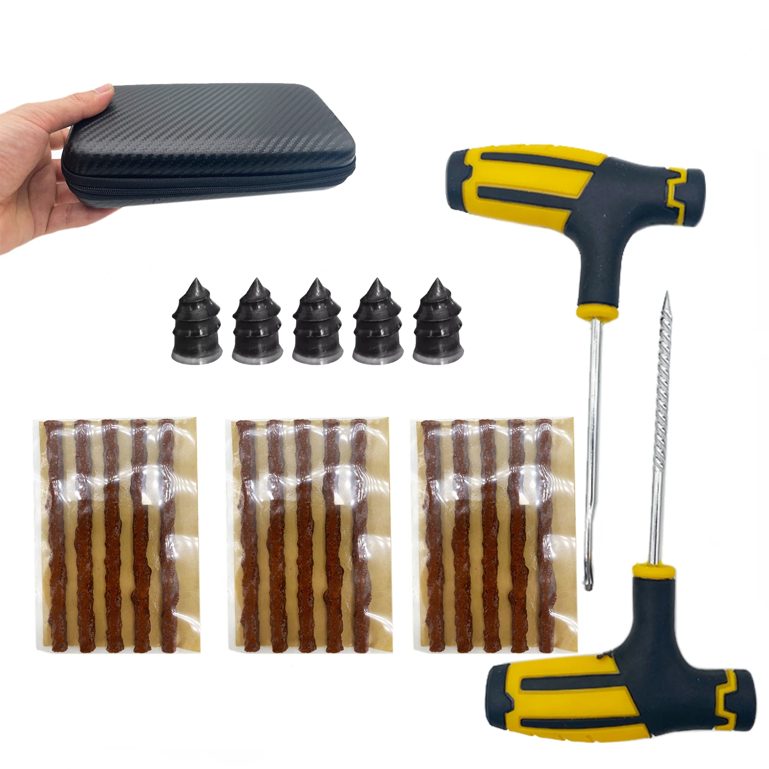 ZFOUEK Auto Reifen Reparatur Kit Punktion Stecker Werkzeuge Reifen Punktion Notfall für Universal Reifen