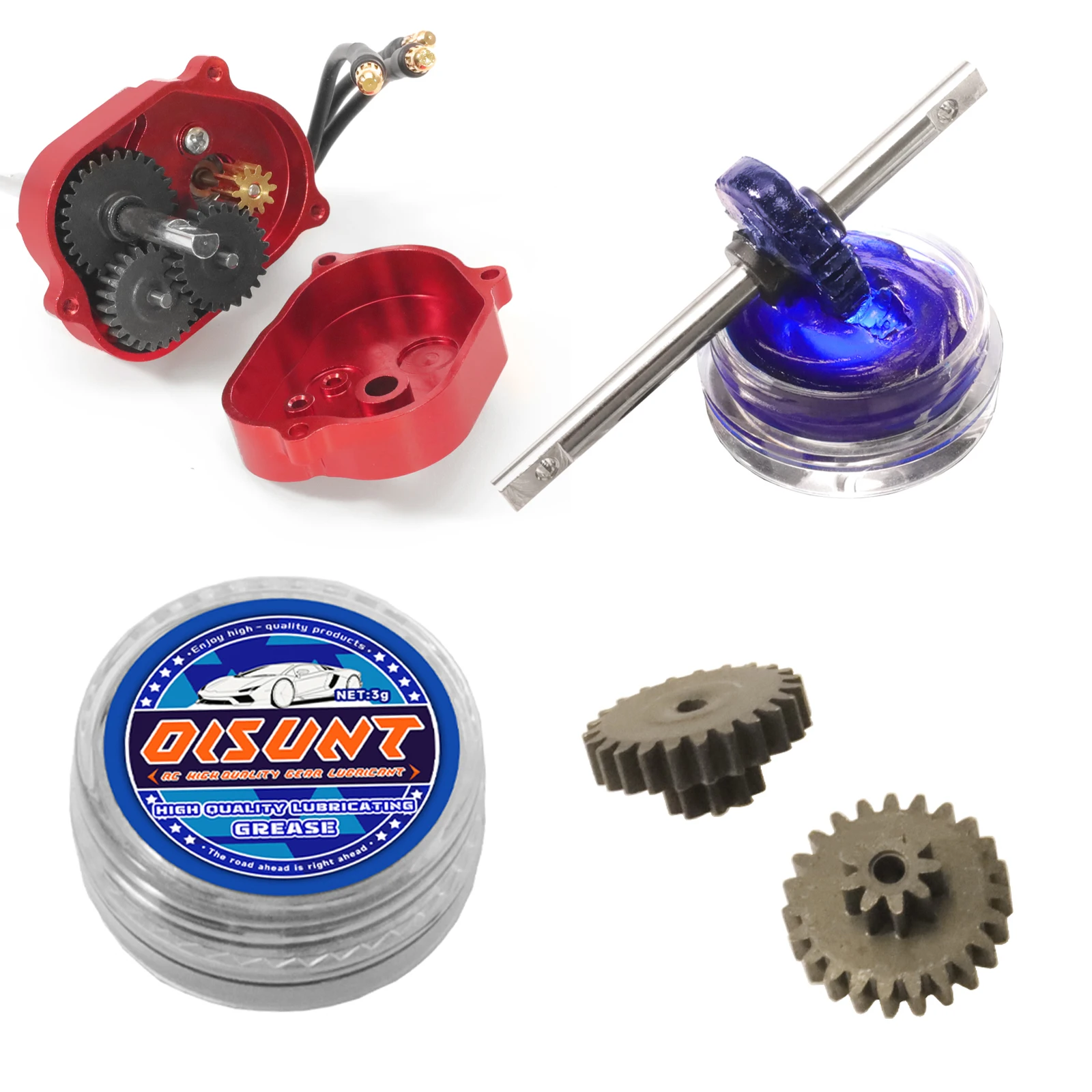 Allgemeines RC-Modellauto, blaues Öl, Schmiermittel, Differential – Bild 6