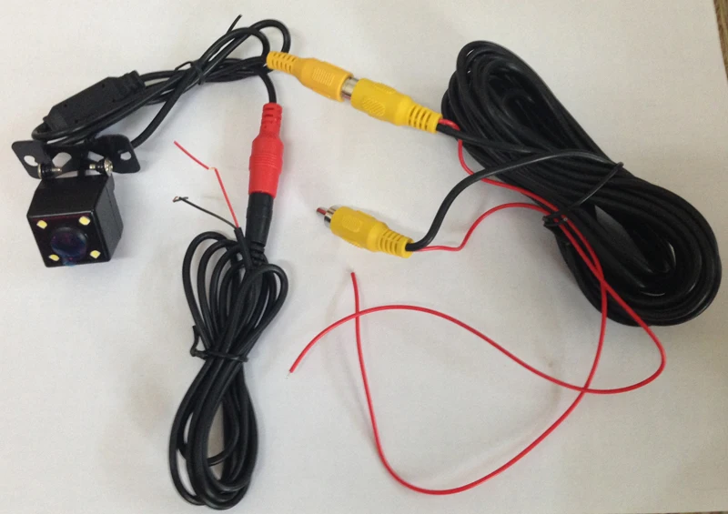 Rückfahrkamera Auto-Einparkhilfe HD CCD 4 LED-Leuchten Nachtsicht – Bild 3