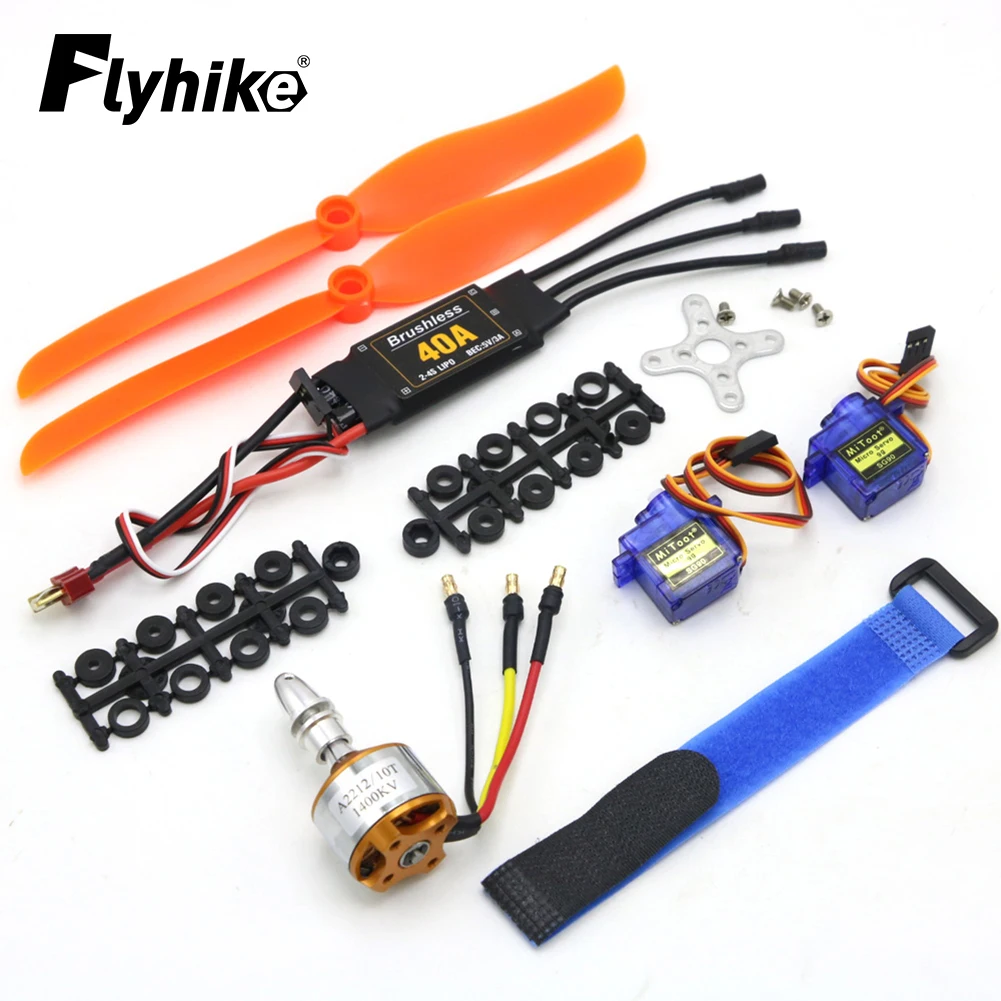 A2212 2212 2200KV 1400KV 1000KV Bürstenloser Motor 30A 40A / 40A BLheli ESC SG90 9G Micro Servo für RC