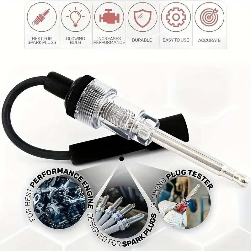 Auto Zündkerze Tester Stift Zündspule Tester Werkzeug Auto Checker – Bild 2
