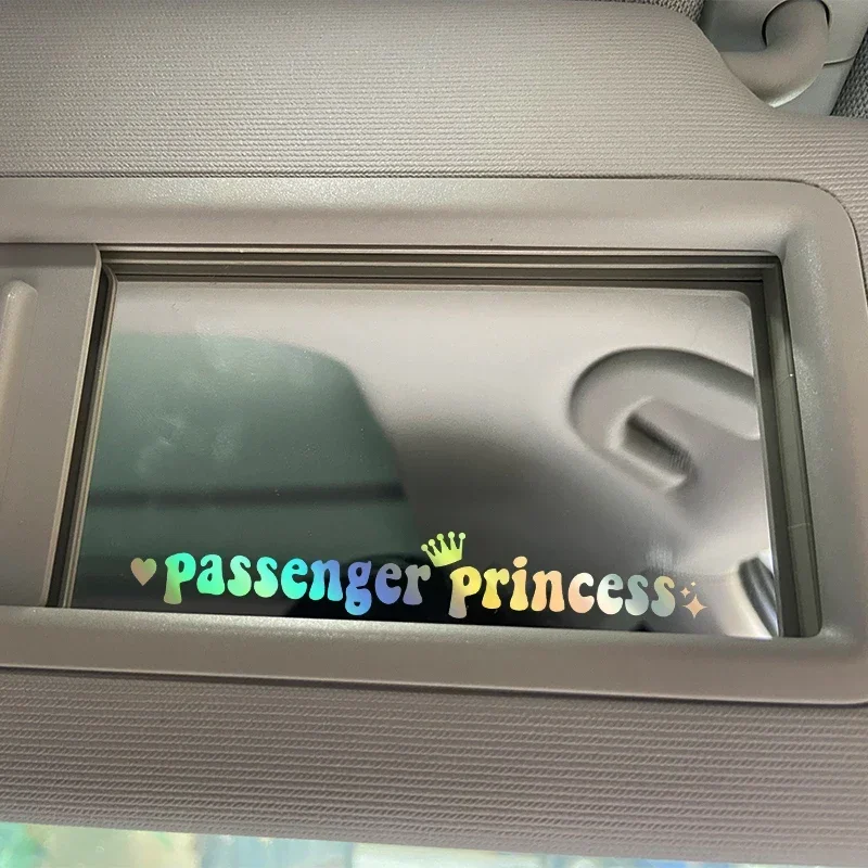 15*2,3 CM Beifahrer Prinzessin Auto Aufkleber Lustige Kreative – Bild 3