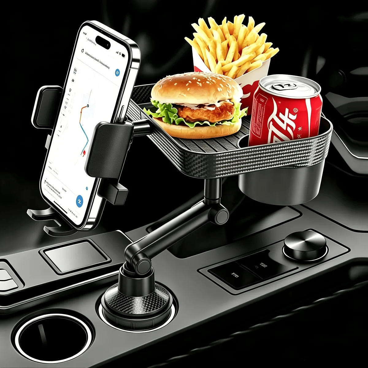 Auto-Getränkehalter-Erweiterungshalterung/All-in-One-Getränkehalter – Bild 3