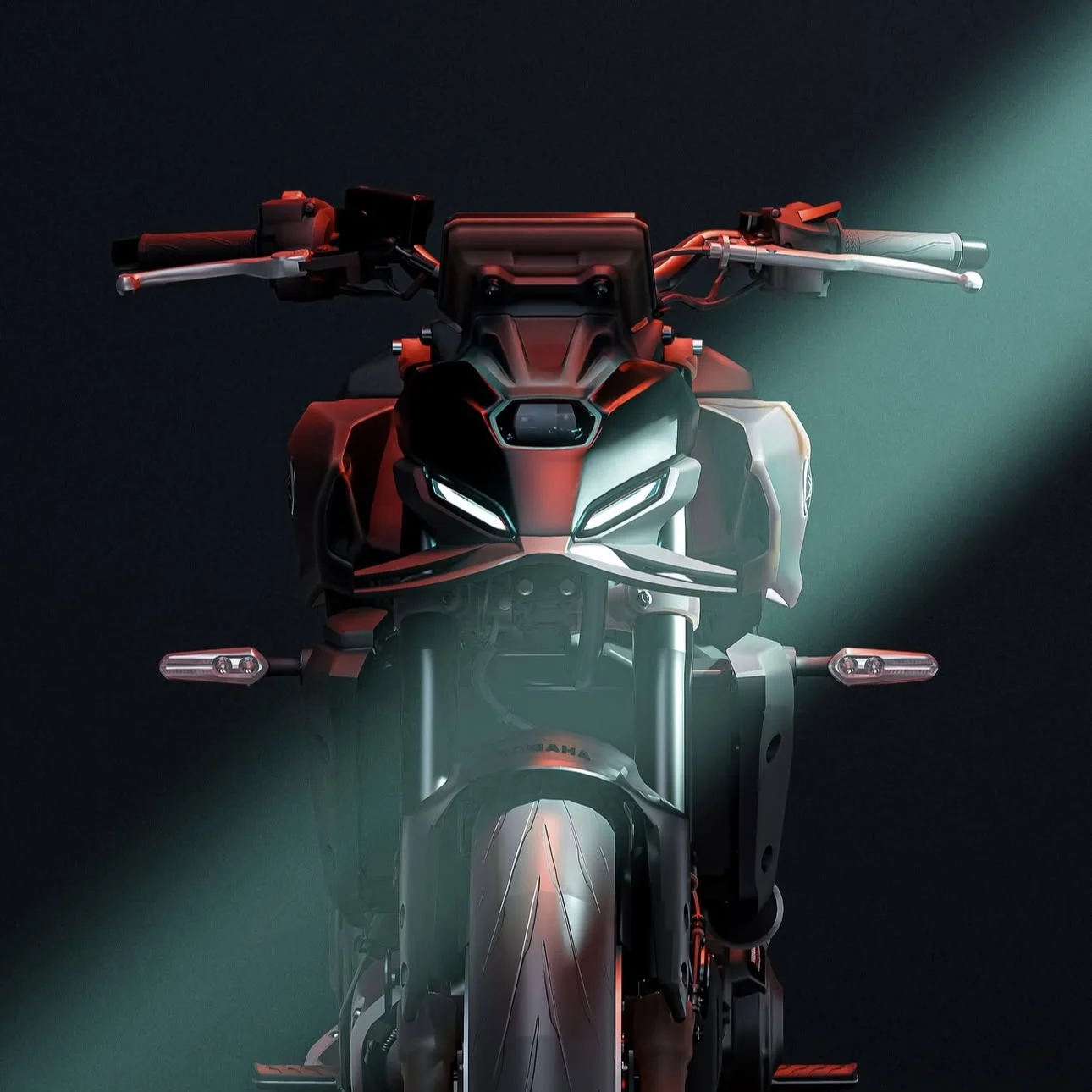 YAMAHA MT-07 2025-2026 Aerodynamik-Windflügel Verkleidungsflügel MT07 – Bild 5