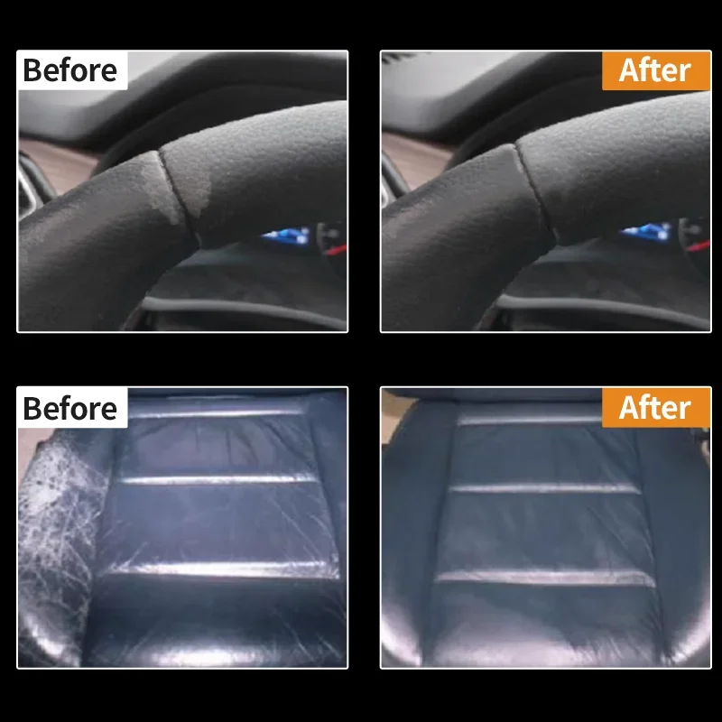 Reparaturpaste aus Kunstleder für Lenkräder und Autositze - stellt – Bild 5