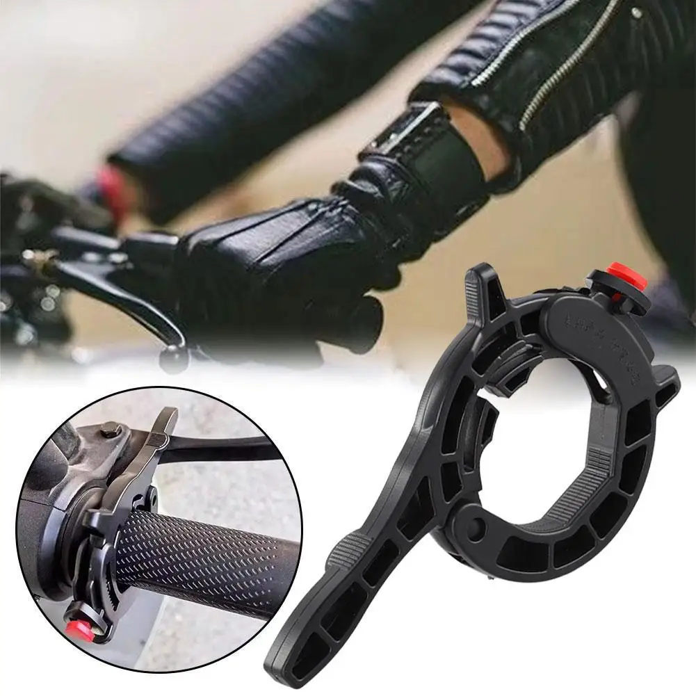 Motorrad Tempomat Gassperre Universal Leichte Hand Grip Lock Clamp Motorrad Accelerator Assist Griffe