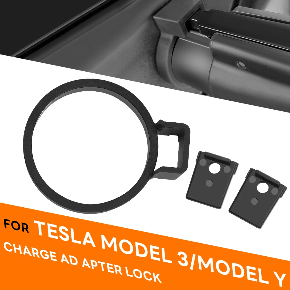 EV-Ladeadapter Ladeschloss Sicherheitsschutz für Typ 1 J1772 auf Tesla – Bild 3