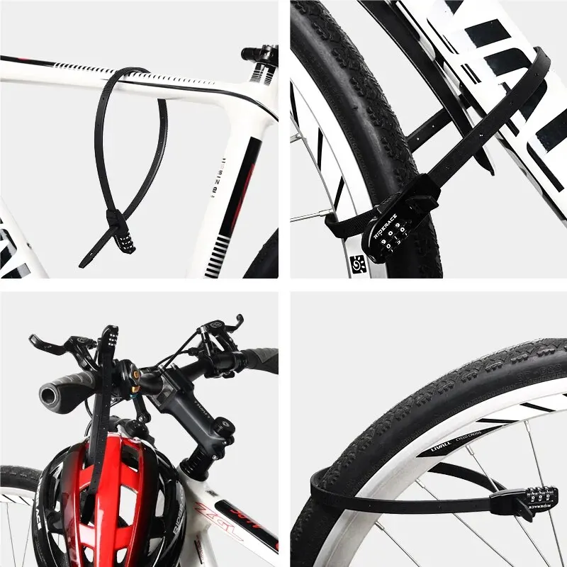 RIDERACE Passwort-Krawattenverschluss, Mehrzweck-Fahrrad – Bild 5