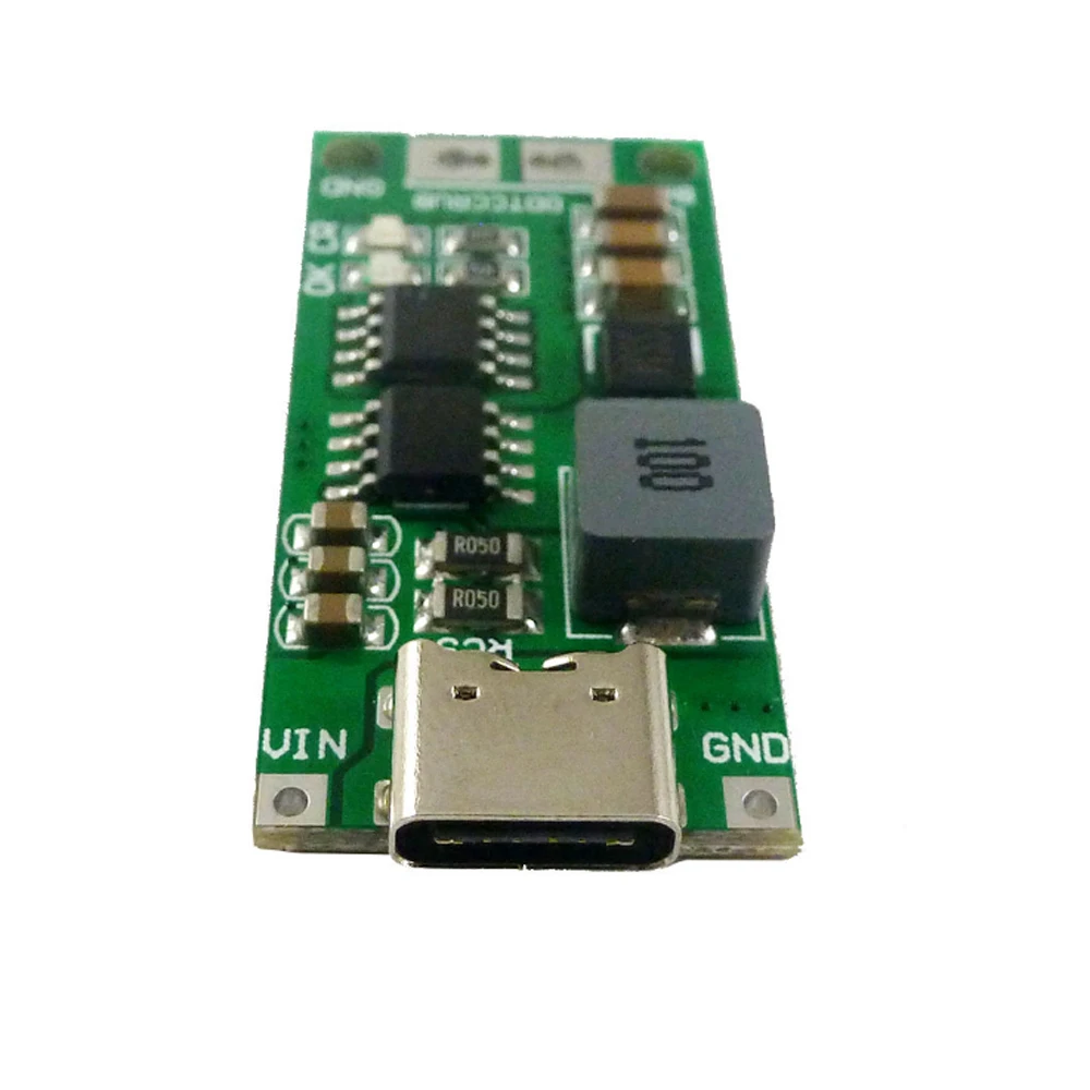 USB-C BMS Lademodul für 18650 Akkus 2S/3S/4S, Step-up Boost – Bild 5