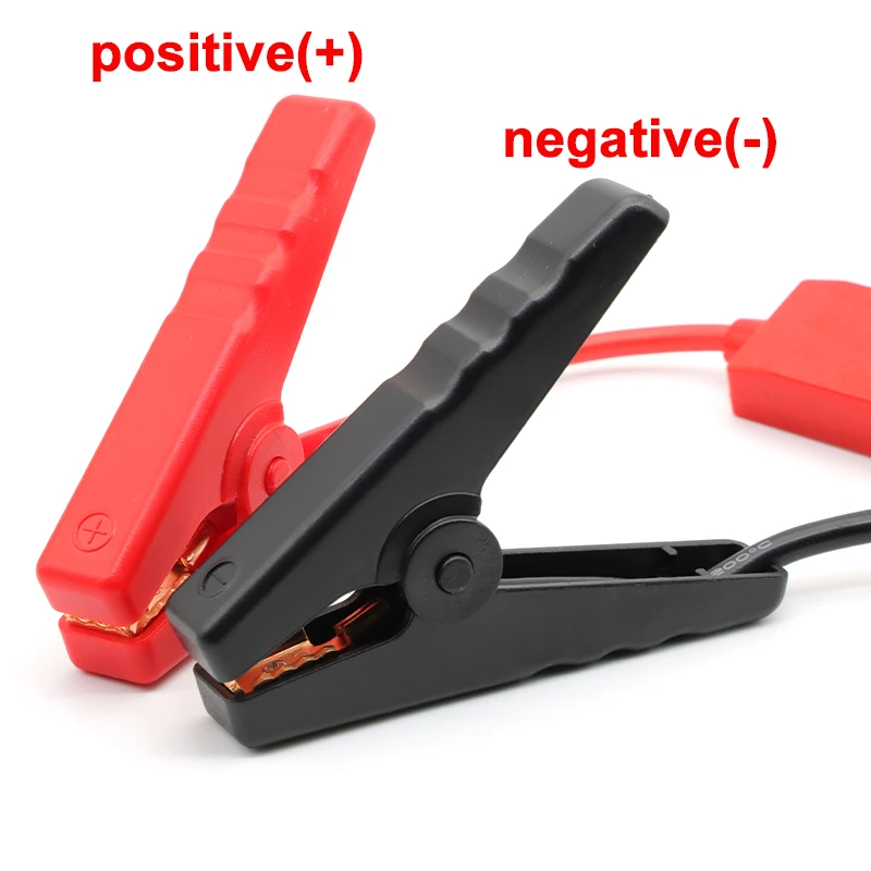 Starthilfekabel mit Klemmen, Booster-Kabel mit EC5-Stecker – Bild 3