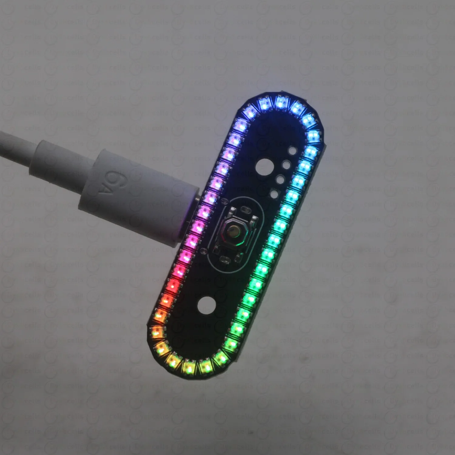 8-Modus Bunte Rücklicht Modell Flow Licht Drahtlose LED Blinkt Gradienten Atmen Rotierenden Lampe FÜR RC