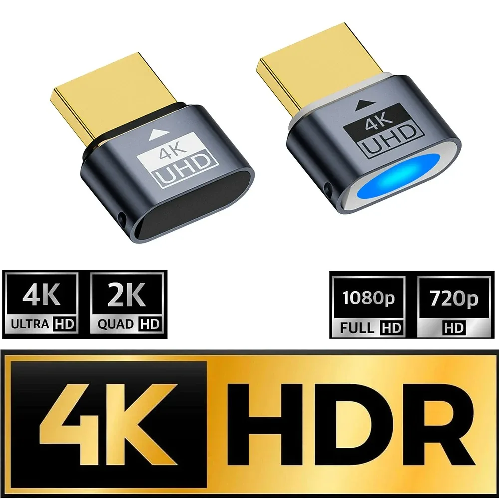HDMI-kompatibel Dummy Stecker Virtuelle Monitor EDID Display Emulator – Bild 2