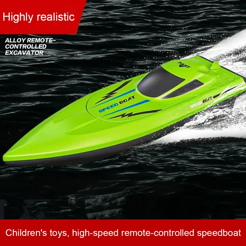 Kinder-Ferngesteuertes Boot, Wasserdicht & Ultra-Schnell, Leichtes – Bild 5