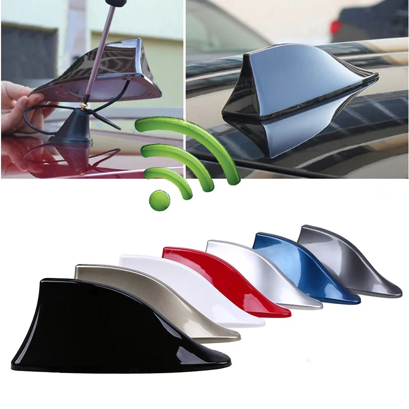 Auto Shark Fin Antenne Universal Auto Radio Signal Antennen Dach Antennen Auto Styling Automobil Dekoration