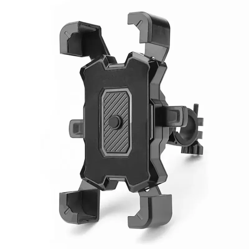 Universal 360 ° Drehbarer Fahrrad-Handyhalter Rutschfester Verstellbarer Motorrad-MTB-Handyständer