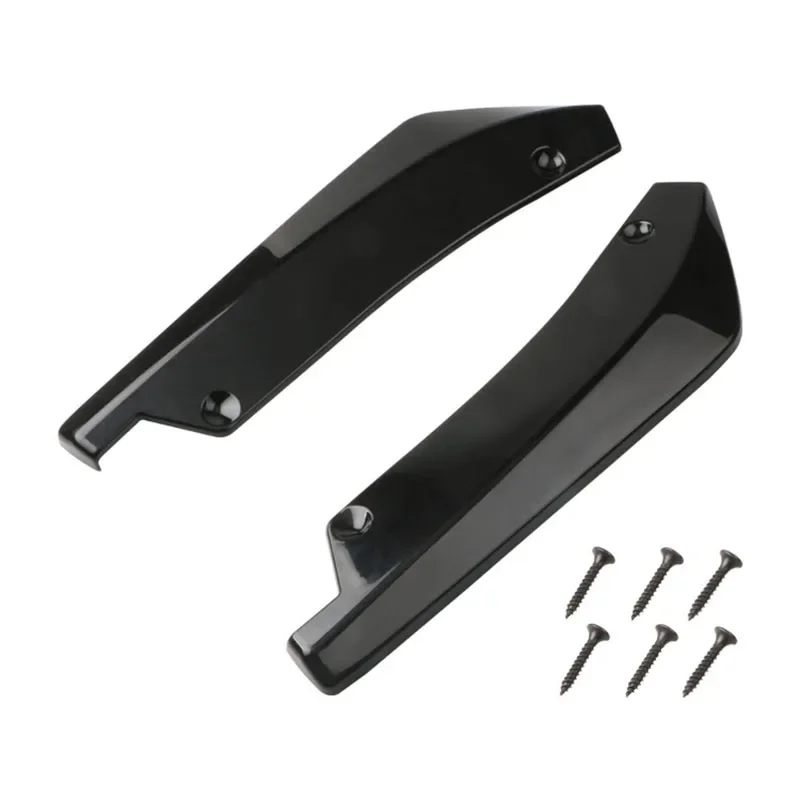 Universal Auto Vorne Hinten Stoßstange Streifen Lip Spoiler Diffusor Splitter Scratch Protector Carbon Faser