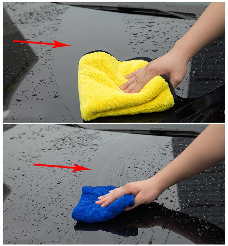 30x30/40/60 cm Auto Waschen Mikrofaser Handtuch Auto (2 Stück) – Bild 6