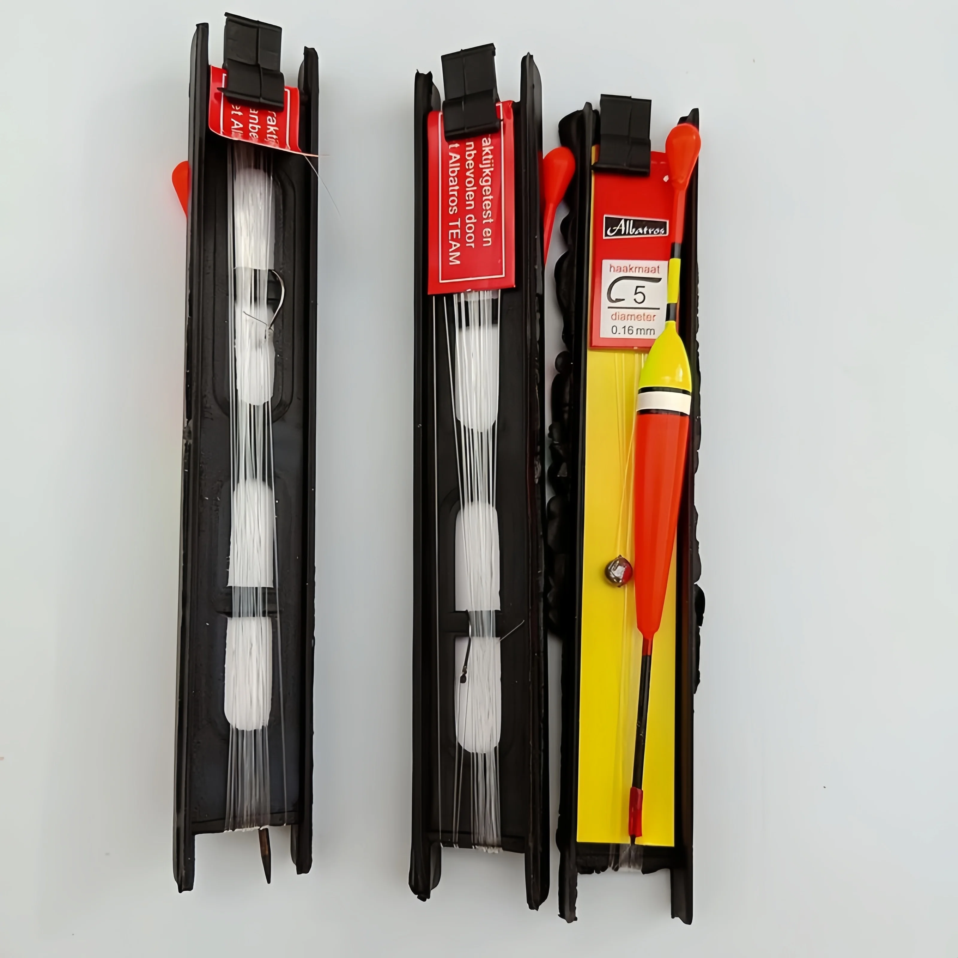 Anfängerfreundliches Angelposen-Set - Bobber-Rig mit flachem (3 Stück) – Bild 5
