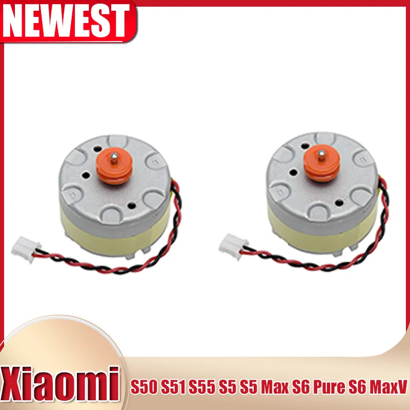 Motor für Xiaomi Roborock S50 S51 S55 S5 S5 Max S6 Pure S6 MaxV mit orangefarbenem Riemenscheibenmotor
