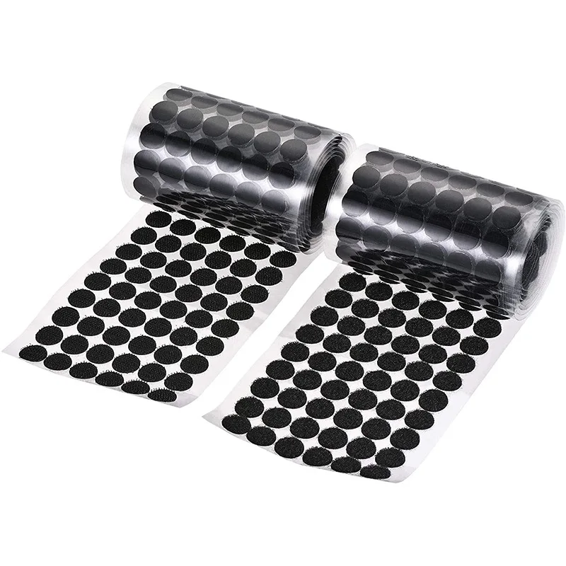 99 Paar 10/15/20 mm transparente, klebrige Punkte, selbstklebendes – Bild 4