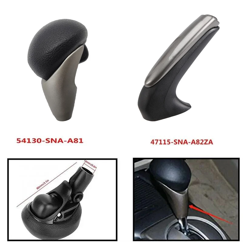 Honda Civic 2006 ~ 2011 2008 Bremsgriff Schaltknauf Abdeckung Linkslenker Schaltknauf 47115-SNA-A82ZA