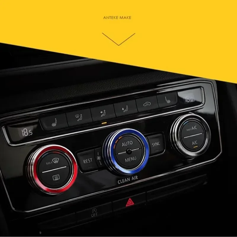 Auto Auto AC Control Ring Trim Abdeckung Auto Innen Zubehör Für VW – Bild 5