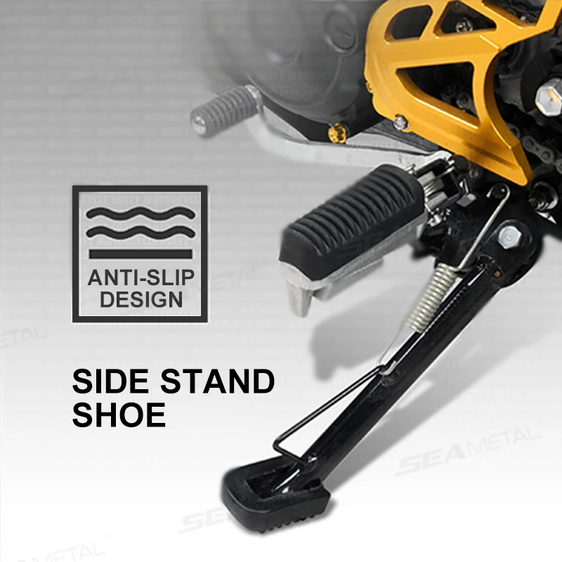 BLALION Motorrad Ständer Pad Ständer Gummi Stützplatte Outdoor – Bild 3