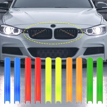 EIN Paar Auto Kühlergrill Trim Streifen Für BMW F30 F31 F32 F33 F34 F36 F20 F21 F22 F23 G29 Auto Sport Styling