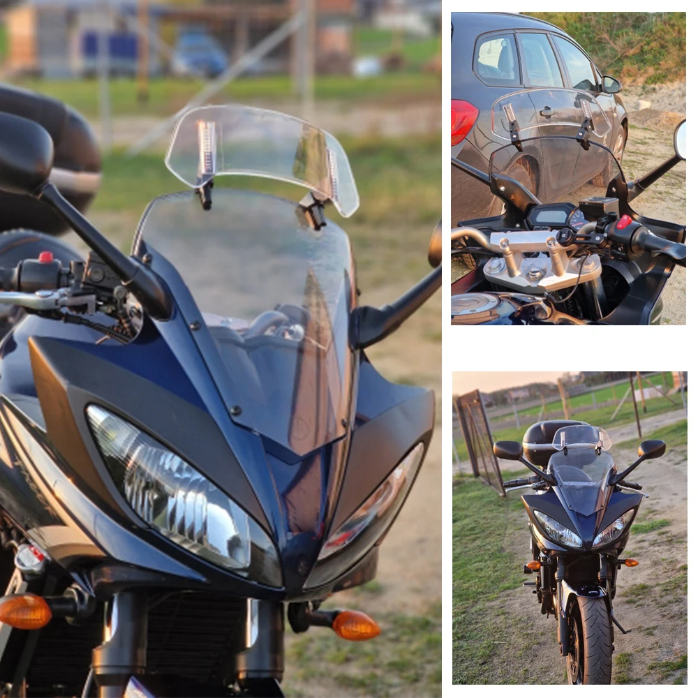 Motorrad Windschutzscheibe Verlängerung Universal für BMW R1200GS – Bild 6