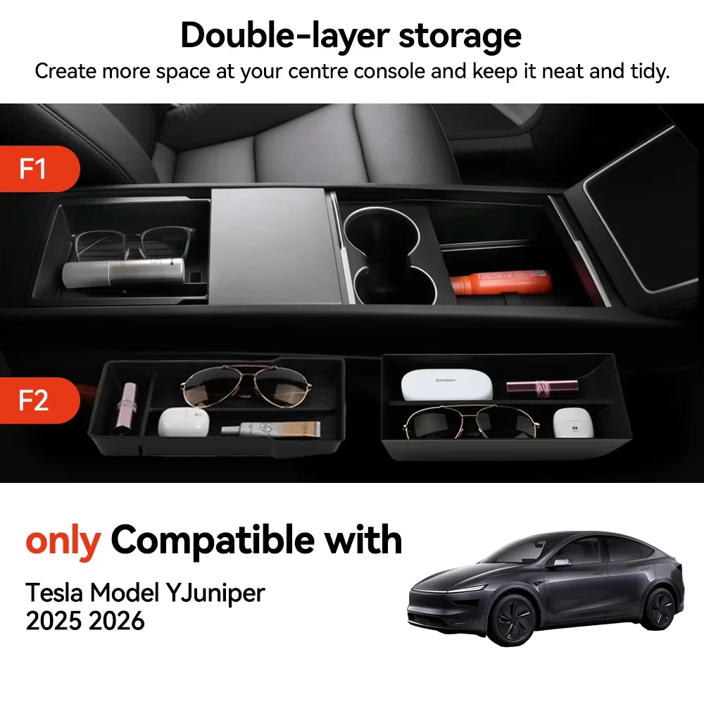 Tesla Model 3/Y/YL Highland Juniper 2026 Mittelarmlehne Versteckter – Bild 6