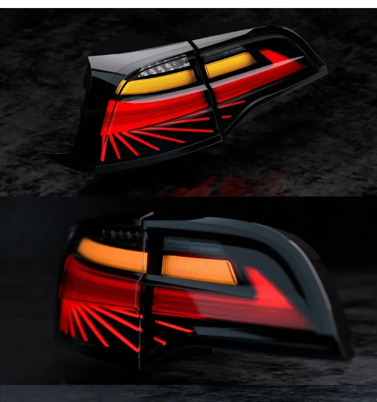 Tesla Modell 3 Modell Y 2017-2025 Auto Rückleuchten Montage LED Auto – Bild 6