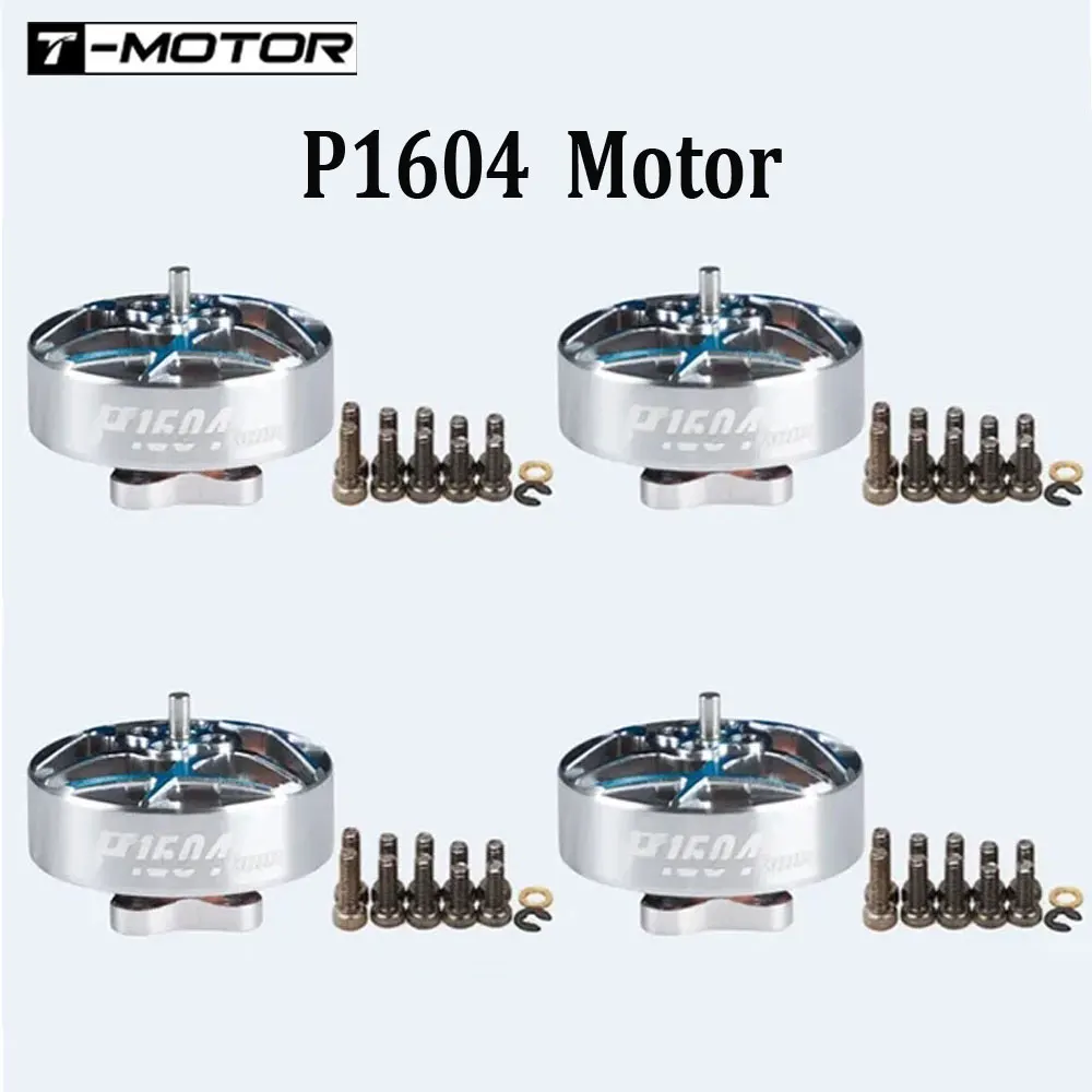 T-MOTOR P1604 KV2850 6S/KV3800 4S Bürstenlosen Motor 1,5mm Welle 9*9mm Löcher Für RC FPV Freestyle (4 Stück)