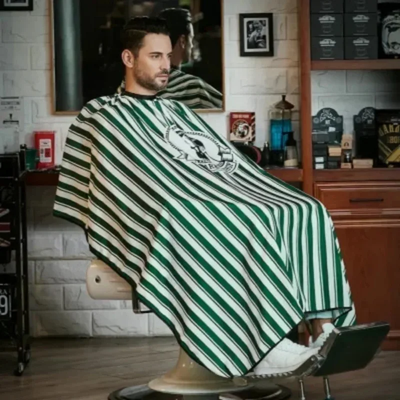 Antistatische Friseurschürze, Haarschnittumhang, Friseurkleid, Umhang – Bild 6