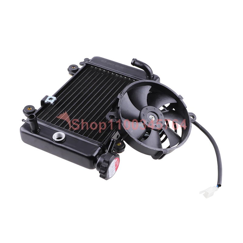 Motorrad kühler Kühlwasser tank Motorrad zubehör für Moto Quad 4x4 ATV – Bild 6