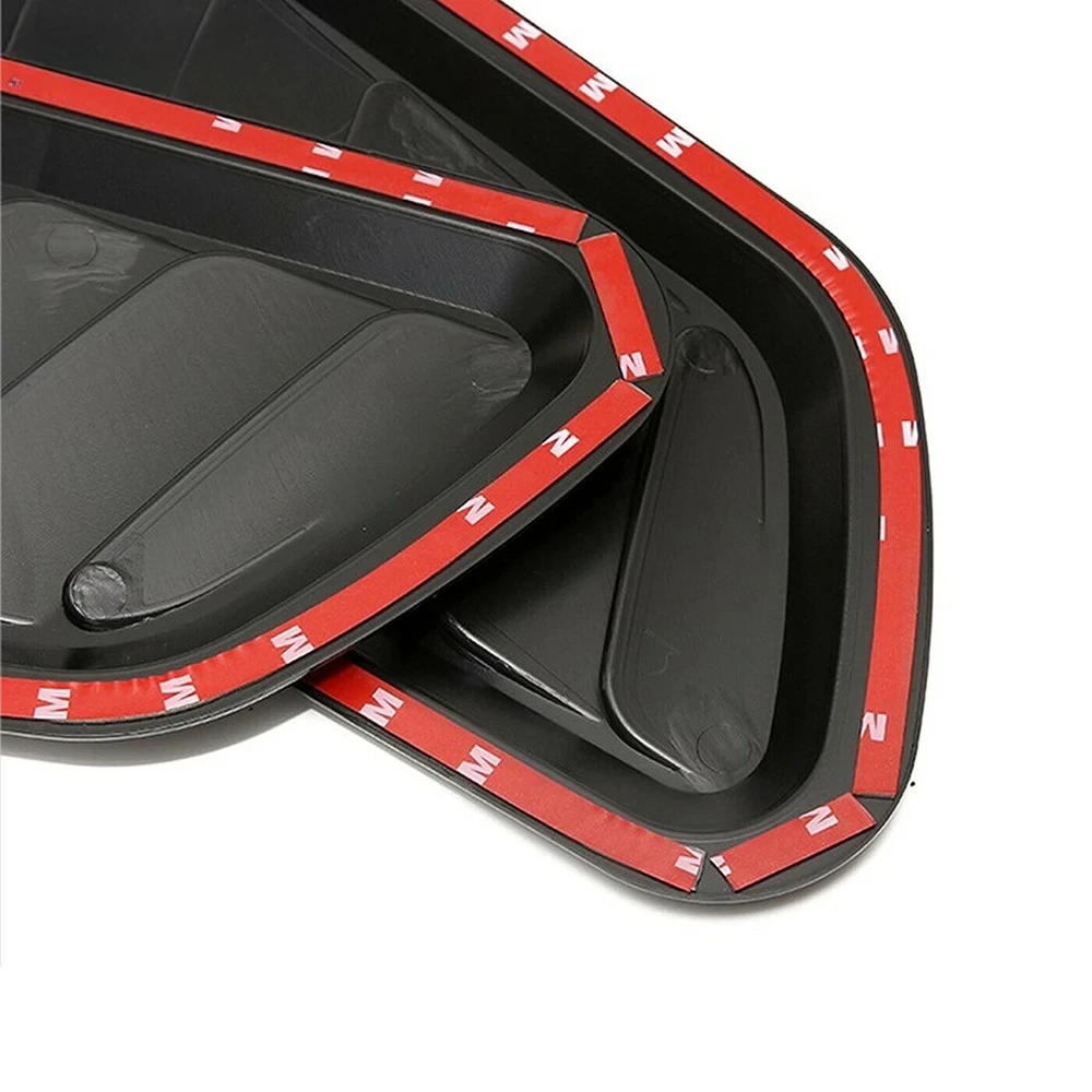 Universal Auto Haube Scoop Carbon Faser Lufteinlass Vent Abdeckung – Bild 5