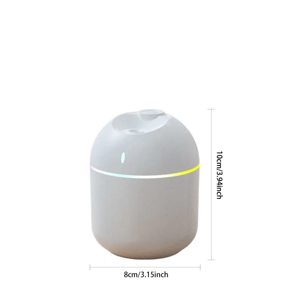 270ML Luftbefeuchter Kühlen Nebel Aroma Diffusor LED Nachtlicht – Bild 2