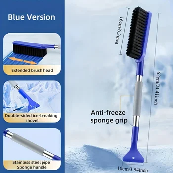Auto Schnee Pinsel Schnee Schaufel Eis Chopper Für Auto Windschutzscheibe Pinsel Lange Griff Schnee Entferner