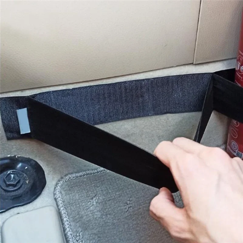Auto Stamm Organizer Elastische Befestigungs Gürtel Lagerung Tasche – Bild 2