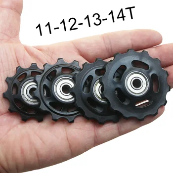 11T 12T 13T 14T Lager MTB Fahrrad Hinten Guide Rad Rennrad Jockey Schaltwerk Pulley Roller für Shimano Sram