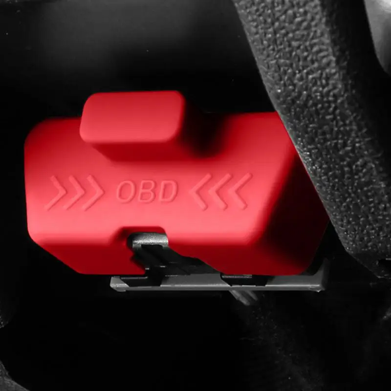 Silikon Auto OBD Port Abdeckung Wasserdicht Rost-proof OBD Port Lock Schutzhülle Staub OBD Verstopfung Kappen