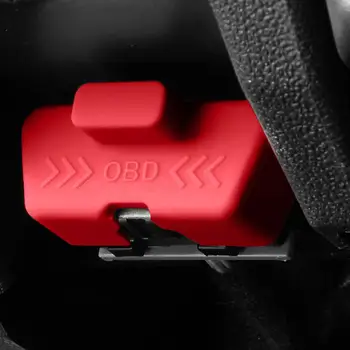 Silikon Auto OBD Port Abdeckung Wasserdicht Rost-proof OBD Port Lock Schutzhülle Staub OBD Verstopfung Kappen