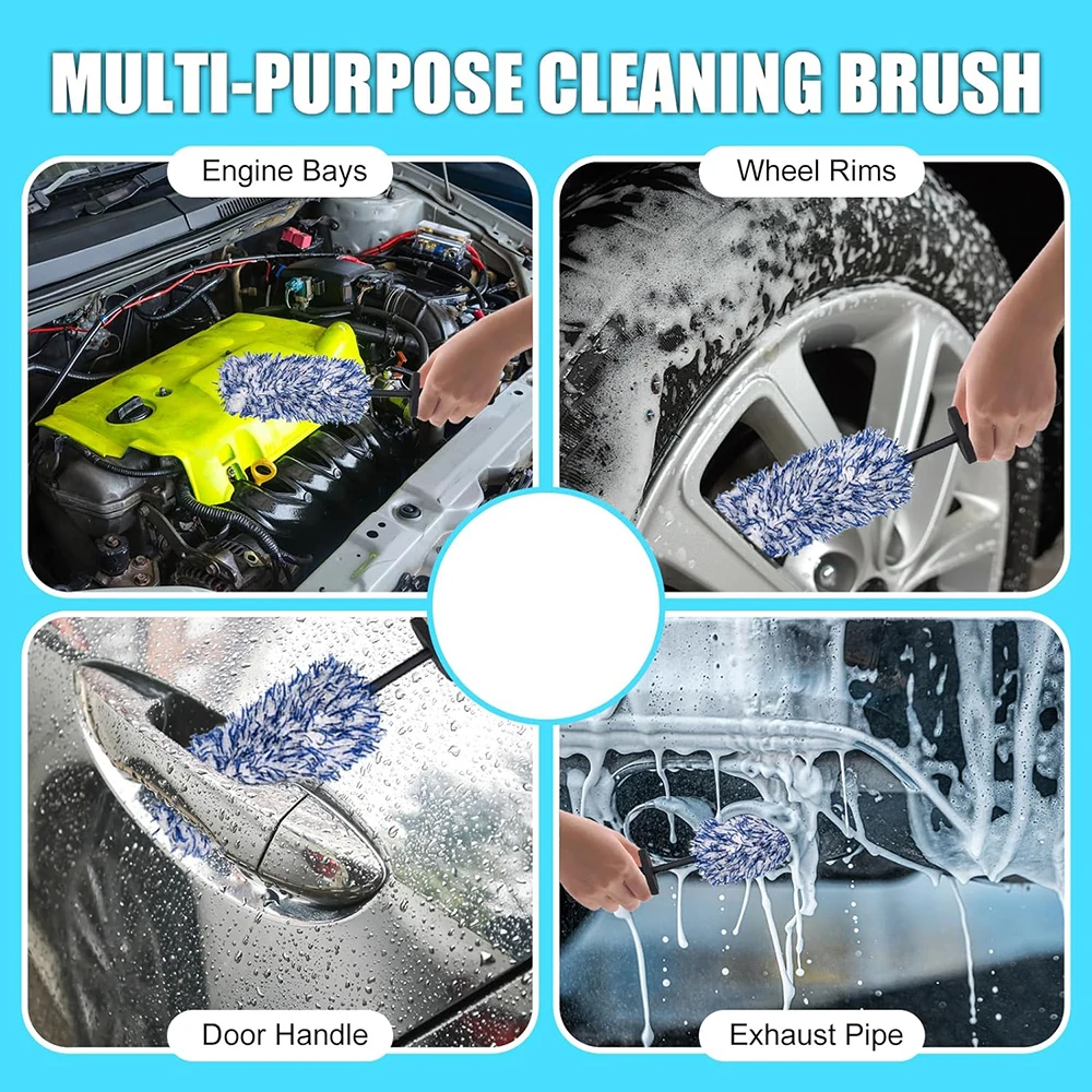 Auto waschanlage Mikro faser räder Bürste rutsch feste ultra weiche – Bild 5