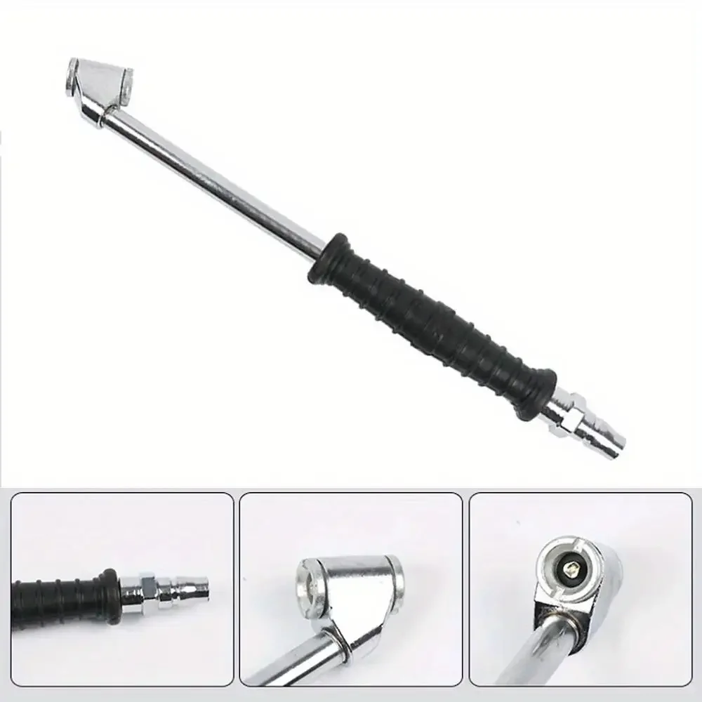 Gummi-Handpumpe Reifenfüller Auto-Reifen-Metallwerkzeug – Bild 3