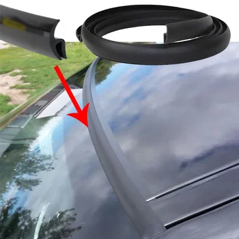 Auto Windschutzscheibe Panel Moulding Dichtung Streifen Aufkleber Für BMW E46 E90 E60 E39 E36 E30 E87 E34 E92