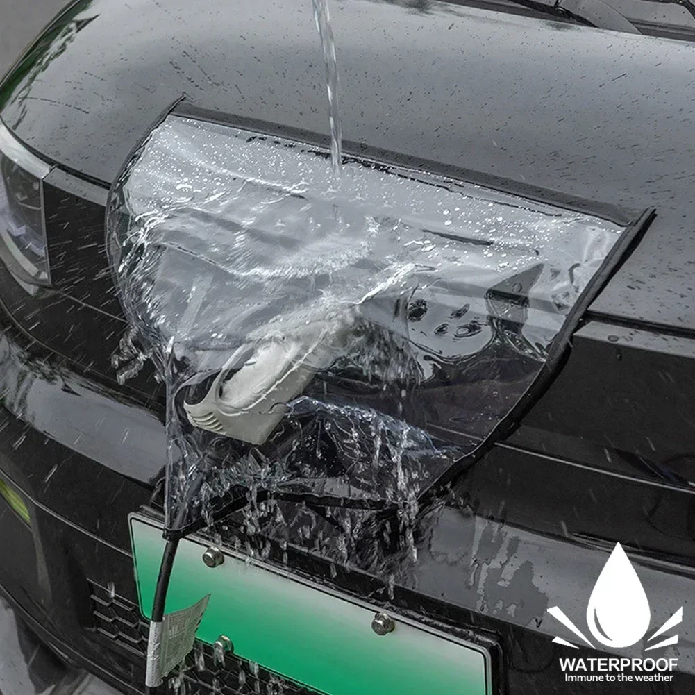 Wasserdichte, staubdichte EV-Ladeanschlussabdeckung, universell passend für alle Tesla/Nissan/Ford EV