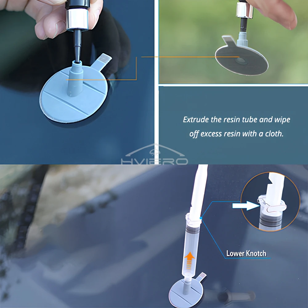 Auto Windschutzscheibe Reparatur Harz Kit Werkzeuge Windschutzscheibe – Bild 4