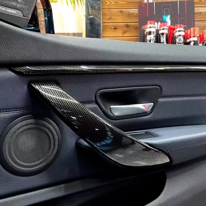 7D Carbon Fiber Vinyl Film Wrapping Vinyl Aufkleber Glänzend Auto Wrap – Bild 6
