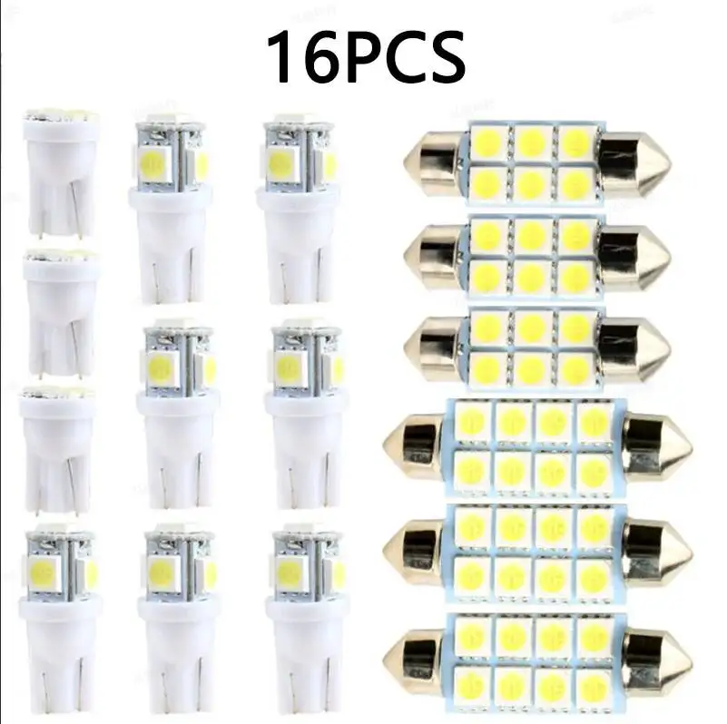 Autolichter T10 6000 K SMD LED Ersatz Nummernschild/Lesen (42 Stück) – Bild 6