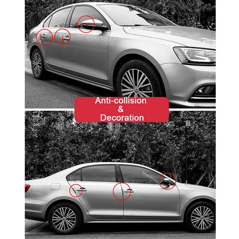 Autotür-Kantenschutz für Audi BMW Mercedes (6 Stück) – Bild 2