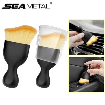 SEAMETAL Auto-Innen-Reinigungsbürste, ultraweich, kratzfrei, Staubwedel, Kehrbürste, Entlüftung
